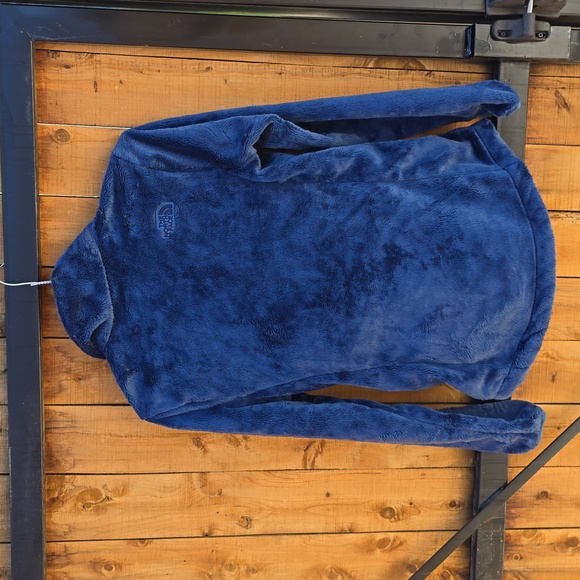 NWT The North Face Osito 1/4 Zip Pullover Jacket Coat Shady Blue Size S Pocket** - Picture 5 of 5